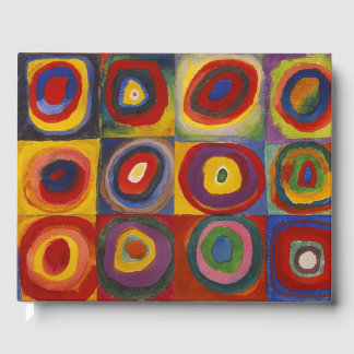 Livre D'or Kandinsky Farbstudie Quadrate Colourful Squares