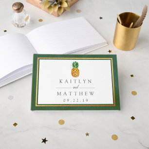 Livre D'or La collection de Mariages d'ananas tropicaux