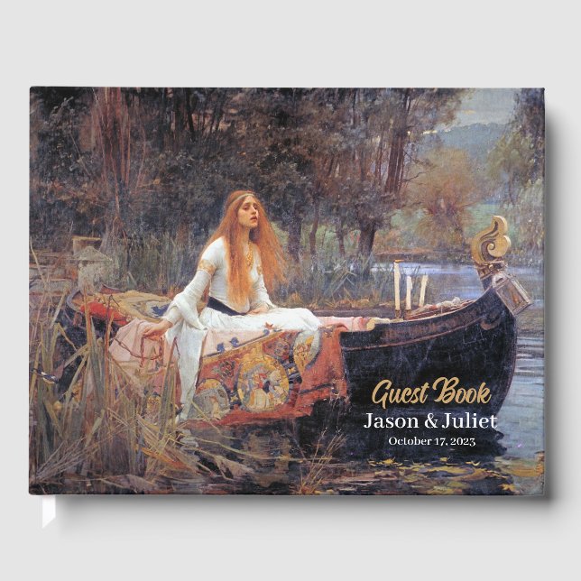 Livre D'or La Dame de Shallot Mariage (Recto)