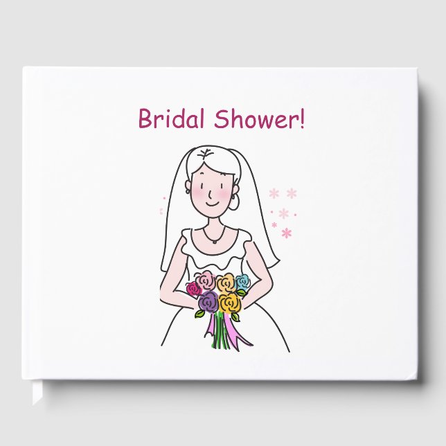 Livre D'or La Fête des mariées Mariage (Recto)