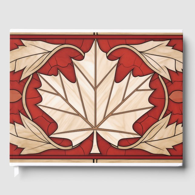 Livre D'or La feuille d'érable du Canada (Recto)