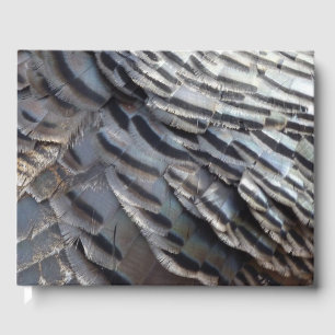 Livre D'or La Turquie sauvage plumes II Design Abstrait de la