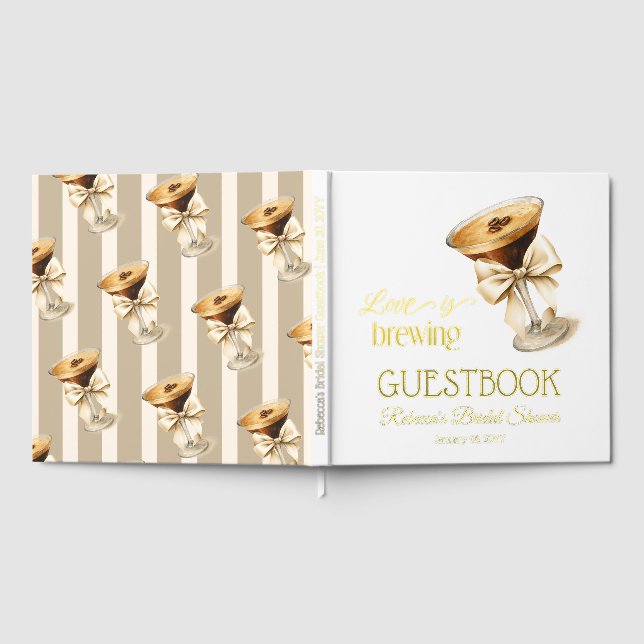 Livre D'or L'amour est en train de préparer un Bow Espresso M (Complet)