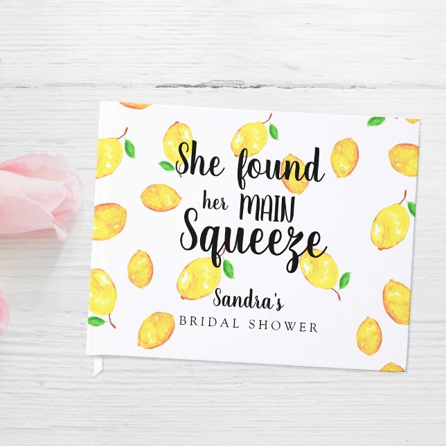 Livre D'or Lancement de la mariée au citron Elle a trouvé son (Créateur téléchargé)