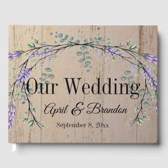 Livre D'or Lavande et Eucalyptus (Recto)