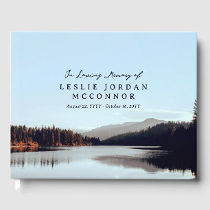 Livre D'or Le lac de Montagne Calme en mémoire d'amour