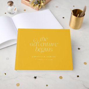 Livre D'or Le Mariage Jaune : L'Aventure Commence