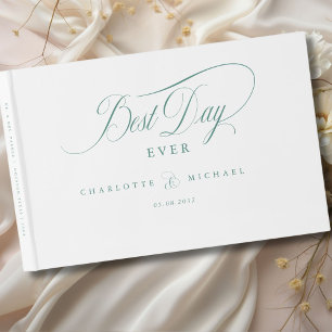 Livre D'or LE MEILLEUR JOUR JAMAIS ! Élégant, Mariage