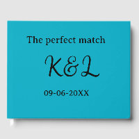 le nom du couple parfait lettre date bleu sim