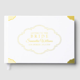 Livre D'or Lettres à la mariée Rococo Victorien