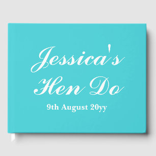 Livre D'or Lettres personnalisées à la mariée pour le week-en