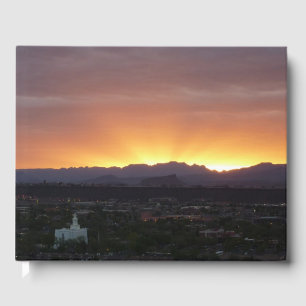 Livre D'or Lever de soleil sur le paysage de St. George Utah