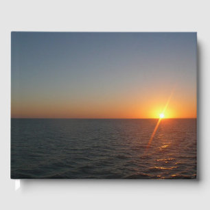 Livre D'or Lever du soleil à Sea III Océan Horizon