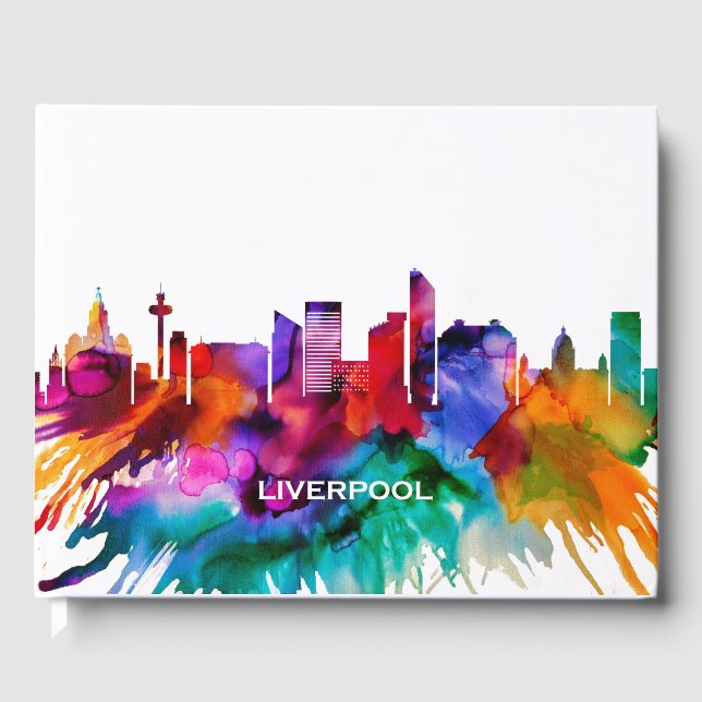 Livre D'or Liverpool Skyline (Recto)