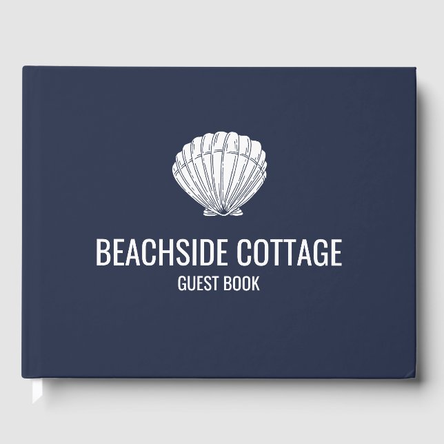 Livre D'or Location Plage Navy Shell Modern Airbnb (Recto)