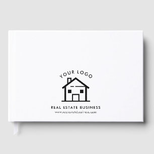 Livre D'or Logo d'entreprise immobilier moderne Location de m