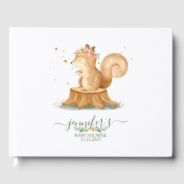 Livre D'or Lovely Squirrel wildlife farm forest animal (Recto)