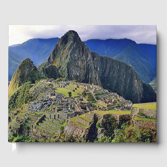 Livre D'or MACHU PICCHU - Pérou - panorama (Recto)