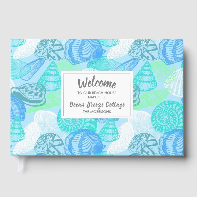 Livre D'or Maison de vacances de location de plage Coquilles  (Recto)