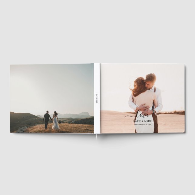 Livre D'or Mariage 2 Photo Memory Love Script Mariage (Complet)