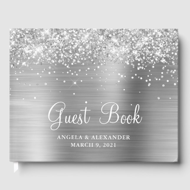 Livre D'or Mariage à huile d'argent (Recto)