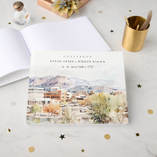 Livre D'or Mariage à l'aquarelle de Colorado Springs, Colorad