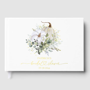Livre D'or Mariage automnal citrouille verdure