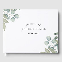 Mariage avec verdure d'eucalyptus