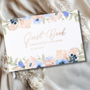 Livre D'or Mariage bleu pâle
