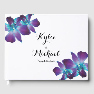 Livre d'or Mariage Blue Dendrobium Orchid