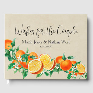 Livre D'or Mariage Boho Citrus