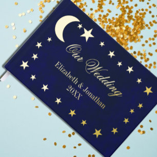 Livre D'or Mariage céleste du ciel nocturne