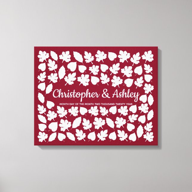 Livre d'or mariage de automne Alternative 75 Feuil (Recto)