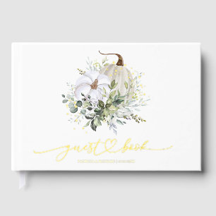 Livre D'or Mariage de automne Citrouille de verdure