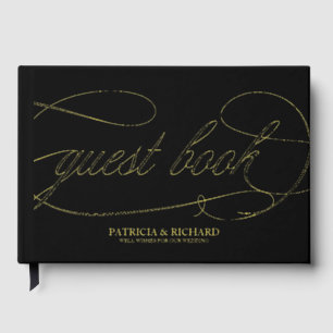 Livre D'or Mariage de calligraphie moderne et élégant