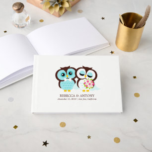 Livre D'or Mariage de chouettes