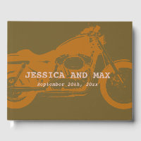 Mariage de motocycliste personnalisé d'inspiration