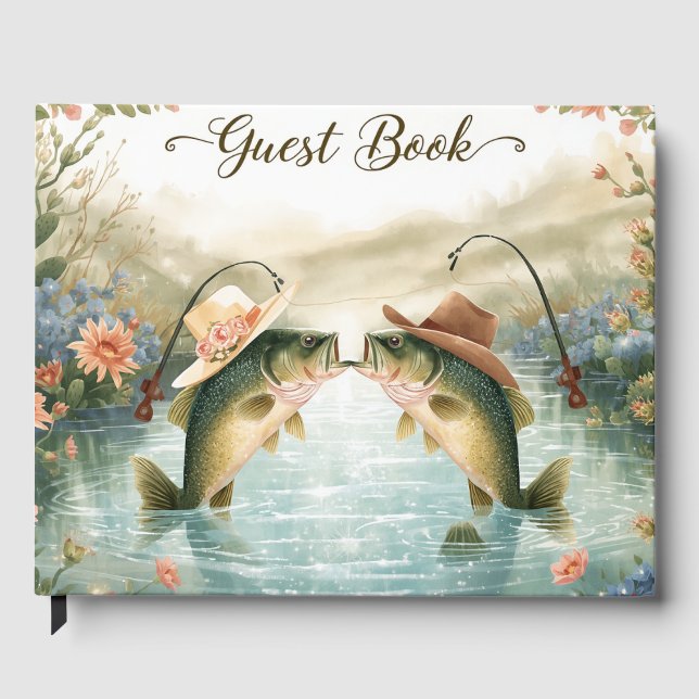 Livre D'or Mariage de pêche au Texas (Recto)