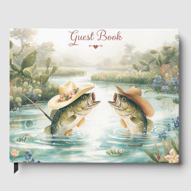 Livre D'or Mariage de pêche au Texas (Recto)