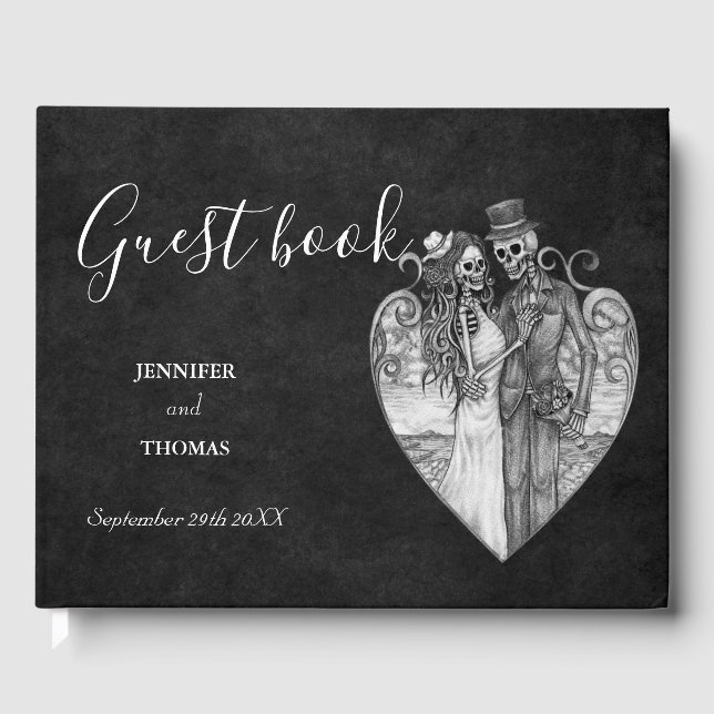 Livre d'or mariage d'Halloween (Recto)