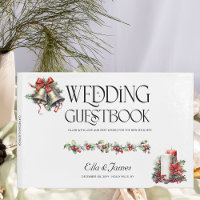 Mariage d'hiver Holly cloches et bougies
