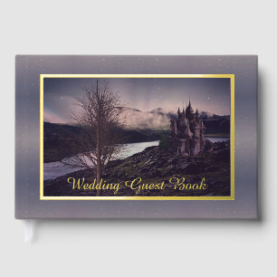 Livre D'or Mariage du château gothique romantique foncé