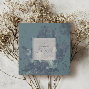 Livre D'or Mariage Élégant Rustique Floral Salle de Mariée en