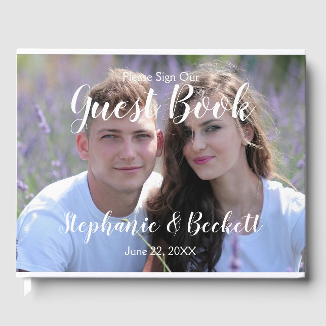 Livre D'or Mariage en photo (Recto)