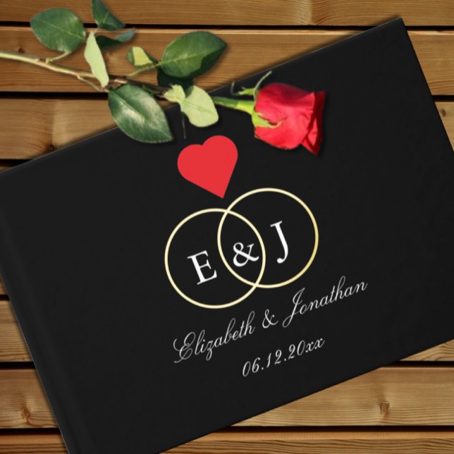 Livre D'or Mariage Entwin Rings (Créateur téléchargé)