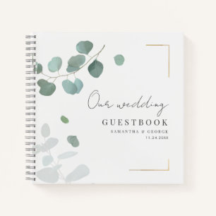 Livre d'or Mariage Eucalyptus