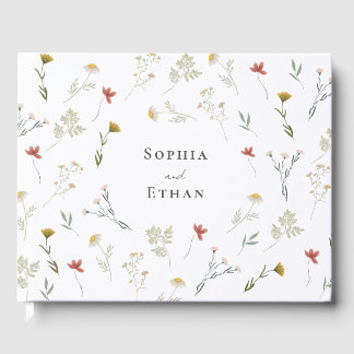 Livre D'or Mariage Fleur sauvage Leander