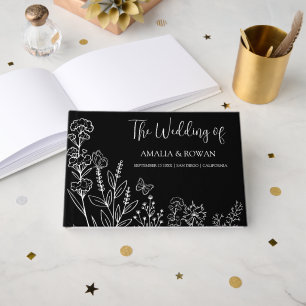Livre D'or Mariage Fleurs de prairie