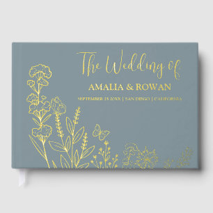 Livre D'or Mariage Fleurs de prairie