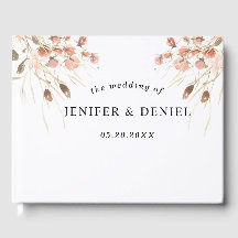 Mariage Floral Aquarelle Séchée Boho